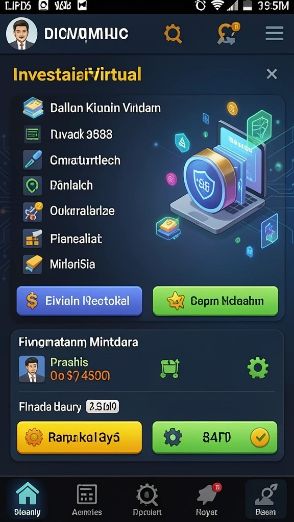 Tangkapan layar menunjukkan aksi seru dalam permainan.