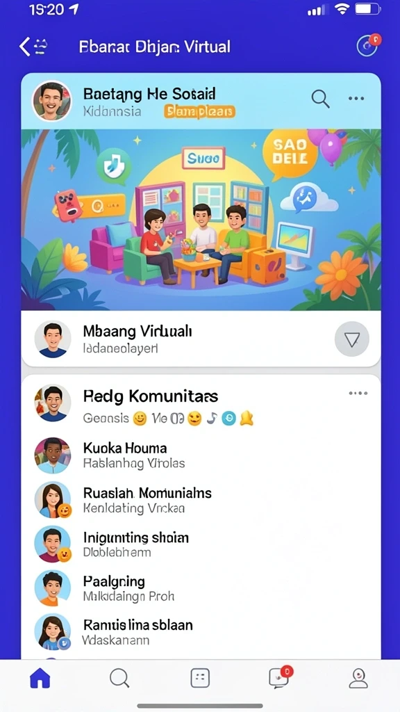 Event menarik yang diadakan secara rutin.
