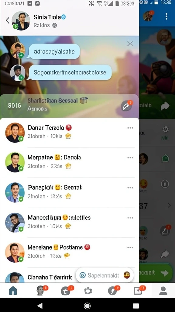 Mode permainan multiplayer yang seru dan kompetitif.