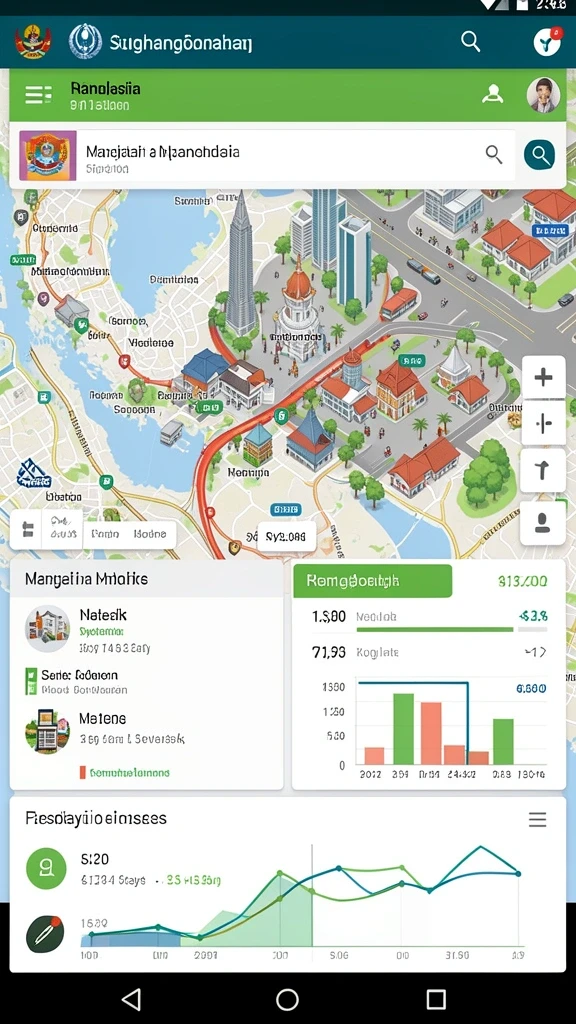 Tampilan menu utama yang mudah dinavigasi.