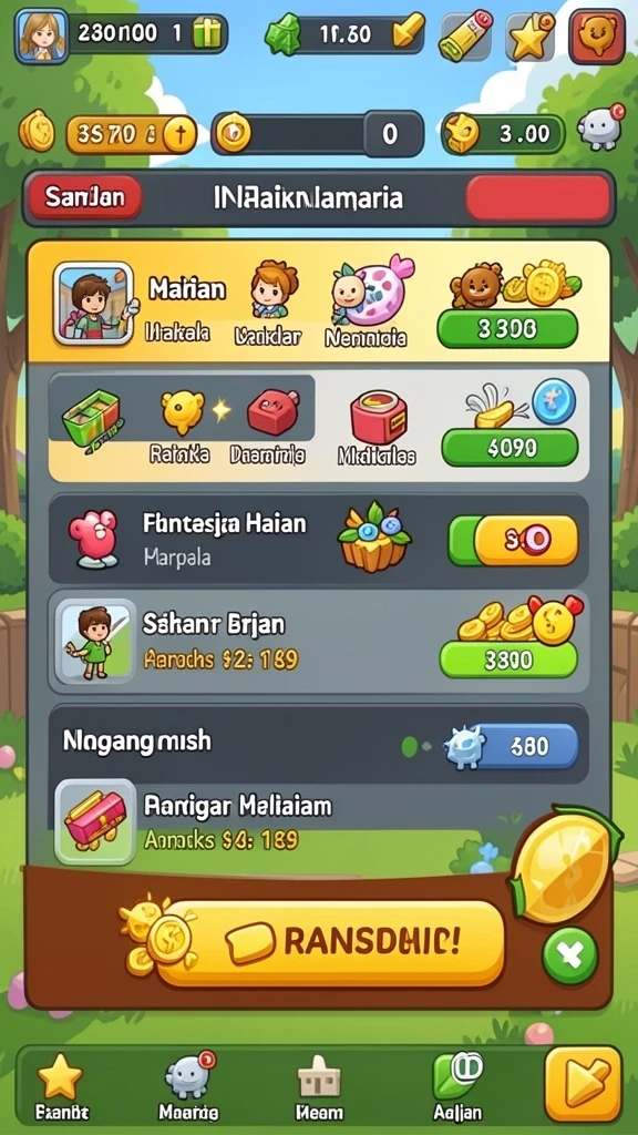 Fitur bonus menarik yang membuat permainan semakin seru.