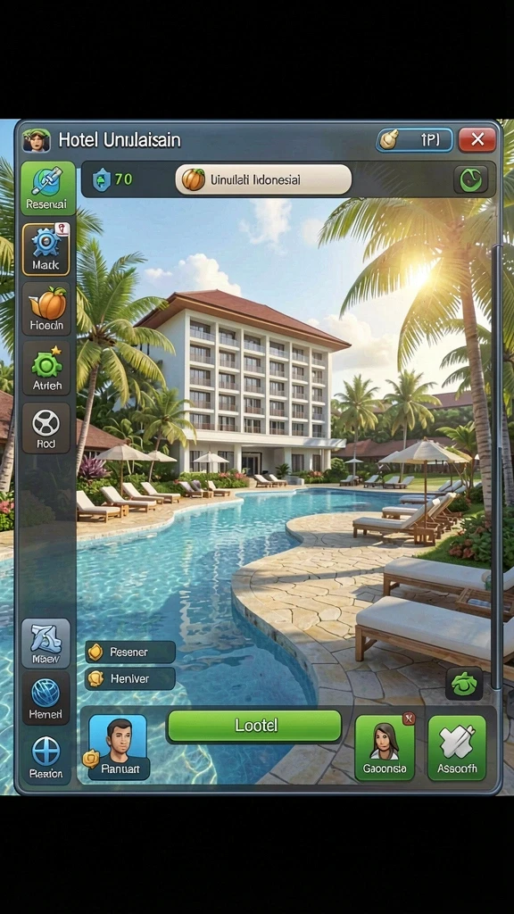 Fitur multiplayer yang memungkinkan pemain berkompetisi.