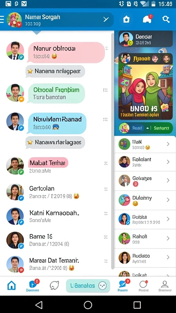 Berbagai mode permainan yang menantang.