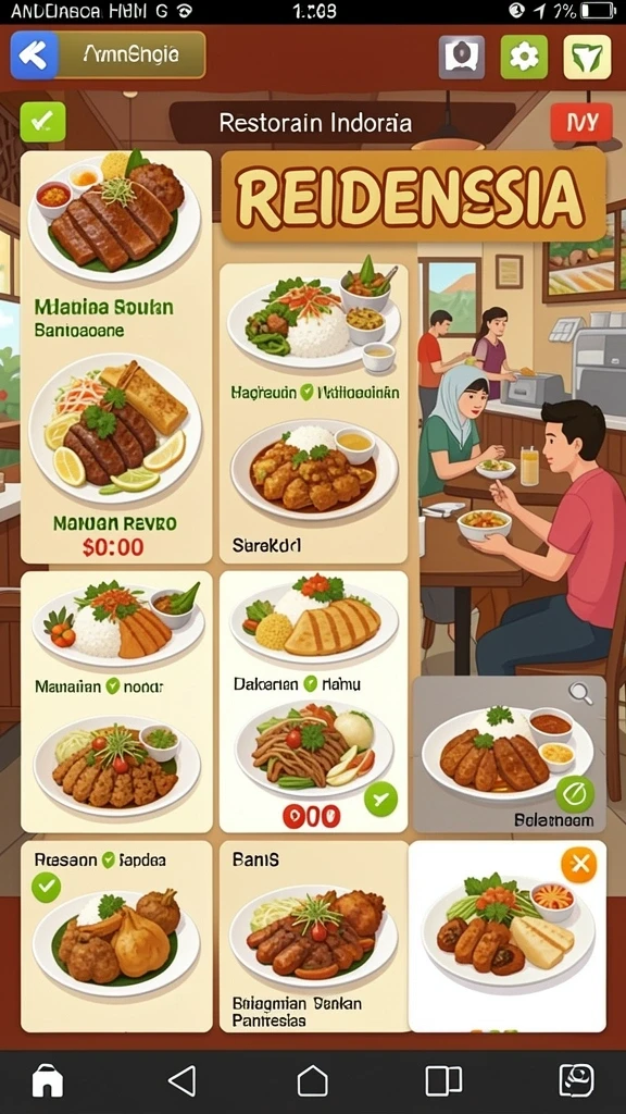 Karakter-karakter unik dalam ARWANATOTO.