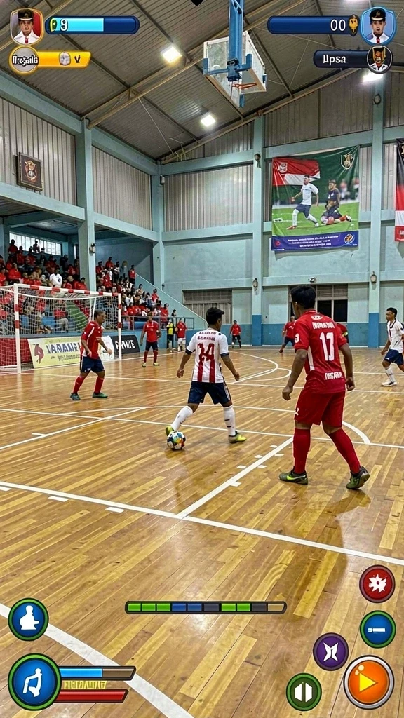 Screenshot menunjukkan tampilan permainan slot yang mengesankan.