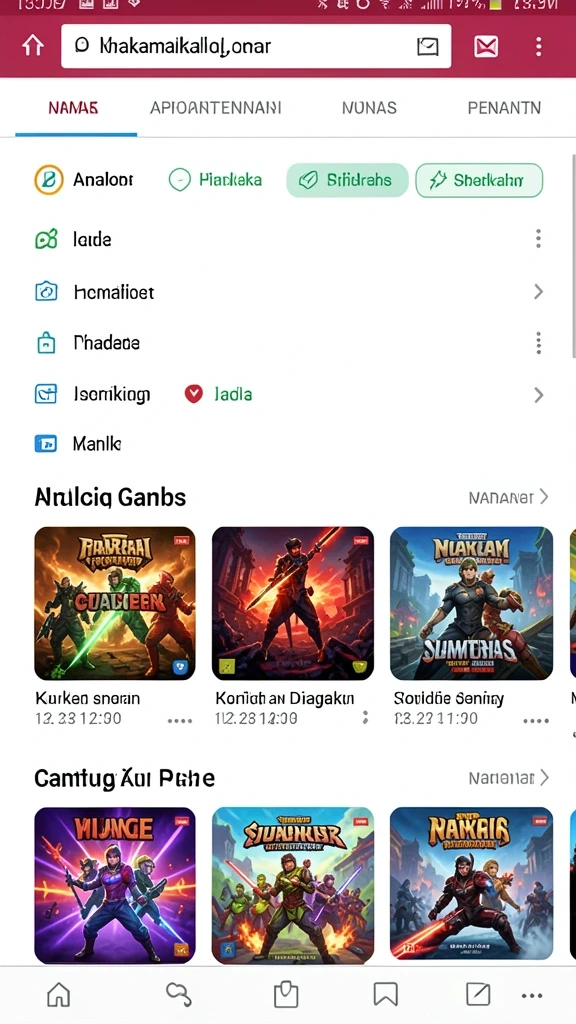 Berbagai pilihan permainan seru menunggu Anda.