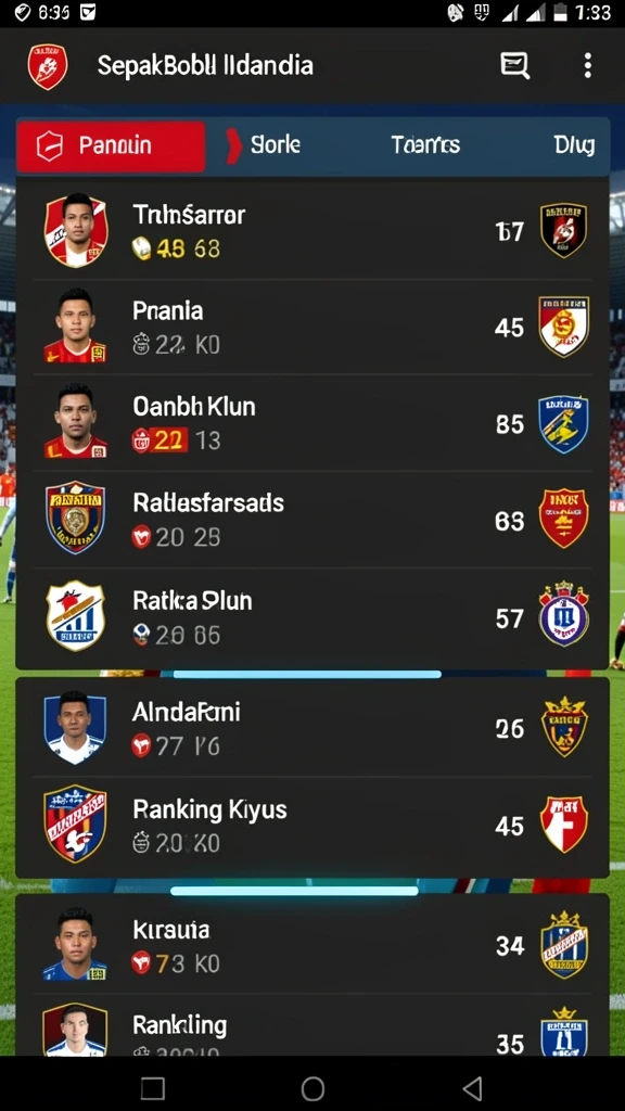 Karakter karakter unik yang siap untuk dibawa berpetualang.