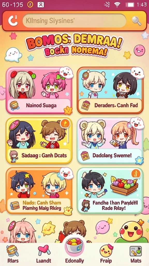 Screenshot menunjukkan keseruan dalam permainan kolok dengan teman.