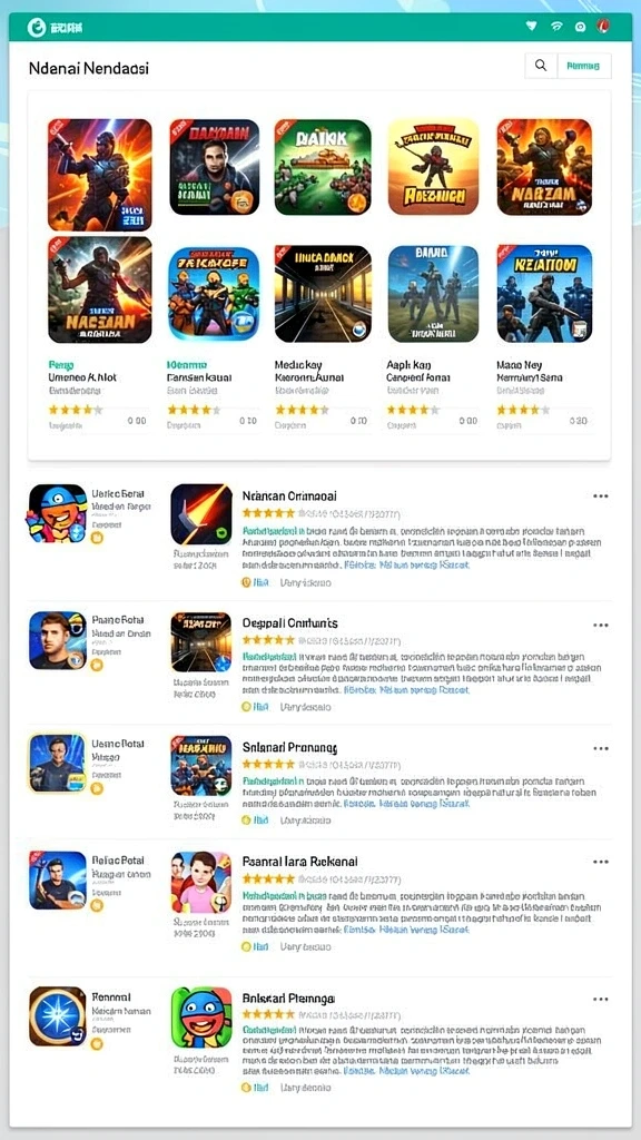 Tampilan antarmuka yang user-friendly dan intuitif.