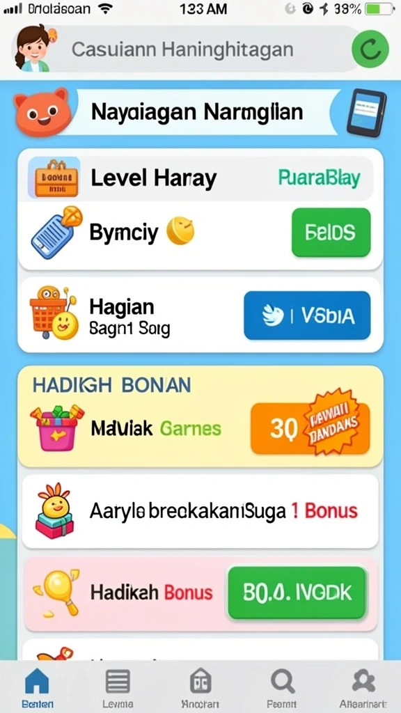 Deskripsi mengenai hadiah yang bisa didapatkan.