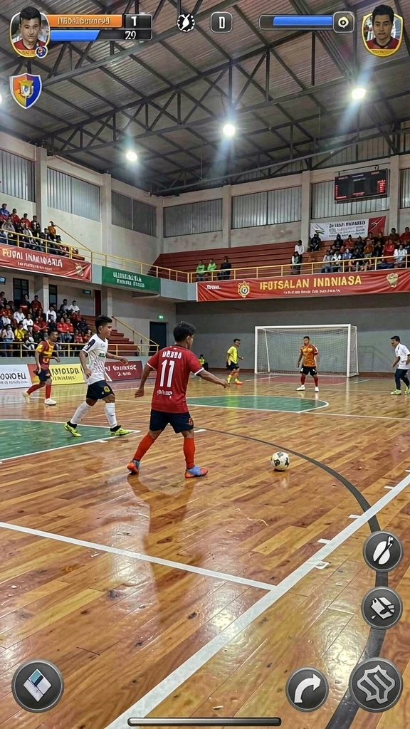 Tampilan antarmuka pengguna yang intuitif dan menarik.