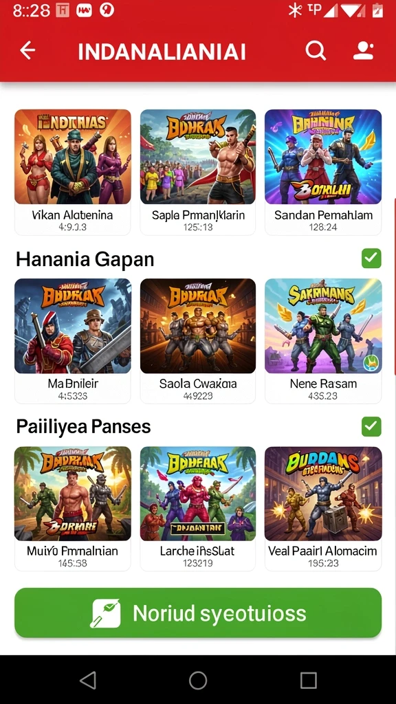 Tampilan antarmuka yang ramah pengguna.