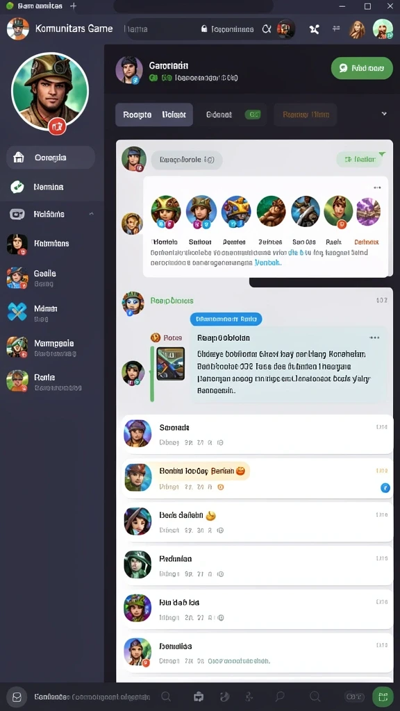 Tampilan gameplay yang memukau dan mendebarkan.