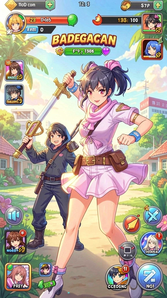 Gameplay seru dengan kontrol yang responsif.