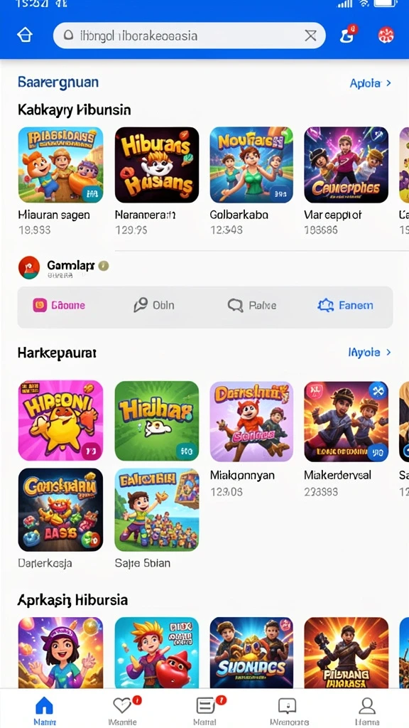 Tampilan antarmuka yang menarik dan user-friendly.