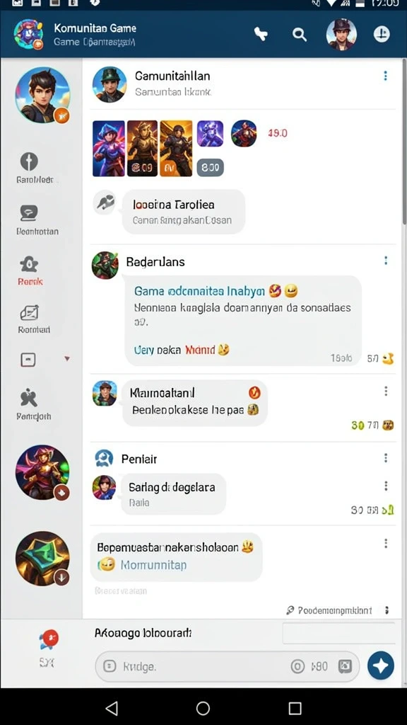 Antarmuka pengguna yang ramah dan menarik.
