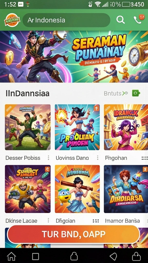Tampilan antarmuka yang intuitif dan menarik.