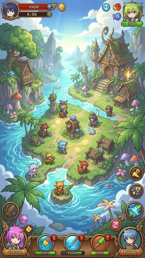Penggunaan item power-up yang strategis.