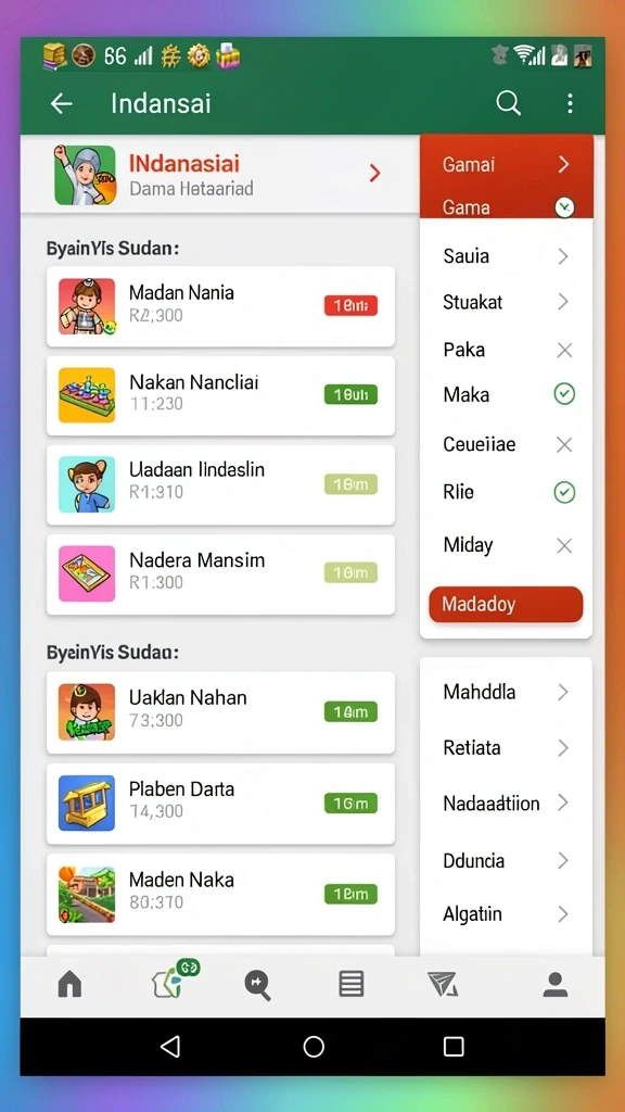 Beragam kategori kuis siap menguji pengetahuan Anda.