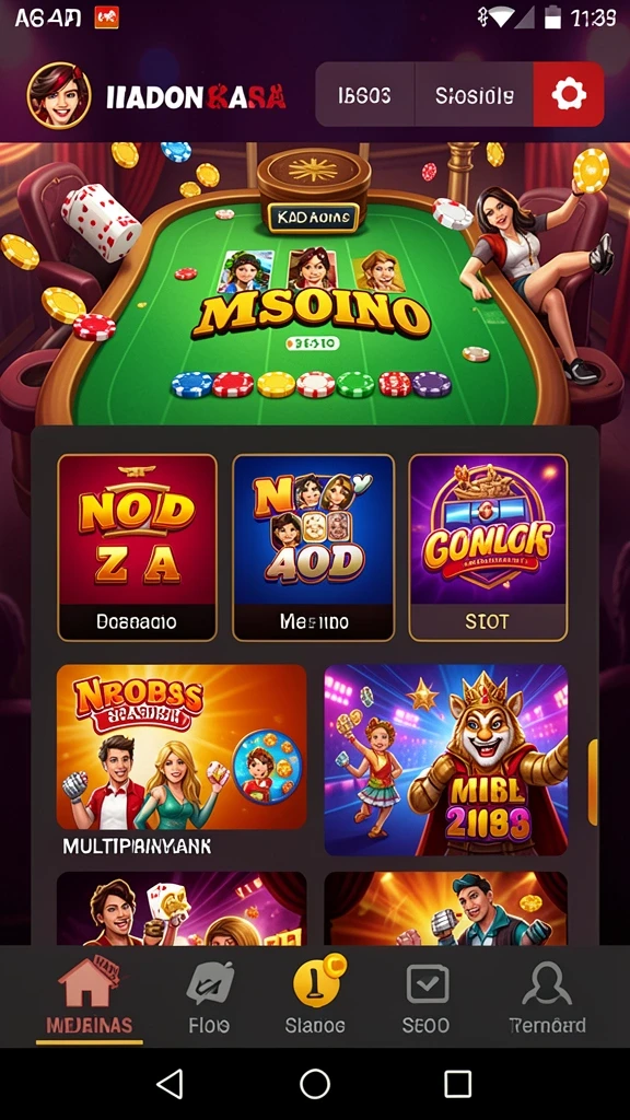 Bonus dan promosi menarik untuk pemain baru.