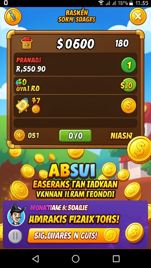 Level yang menantang dengan desain yang kreatif.
