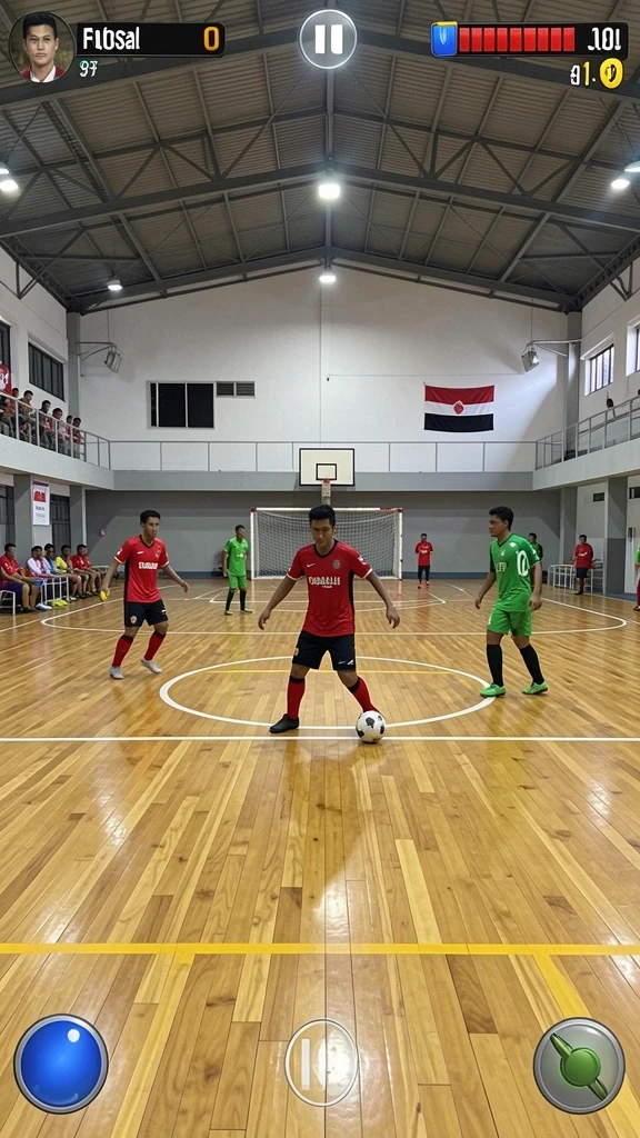 Karakter menarik dalam PGKING siap berpetualang.