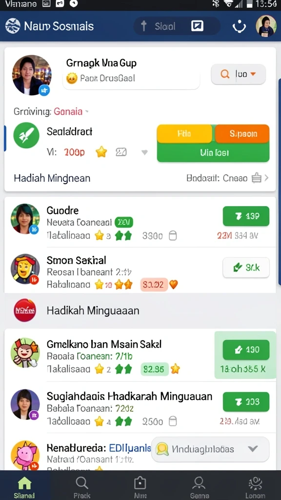 Karakter-karakter menarik yang siap menemani petualangan Anda.