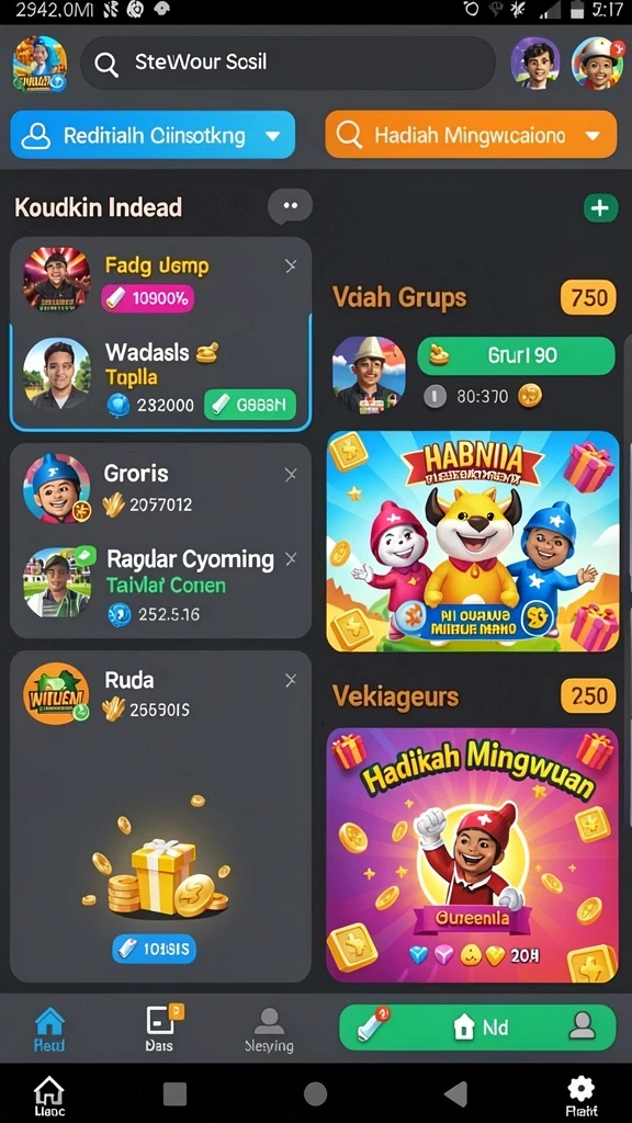 Gameplay yang seru dan penuh aksi.