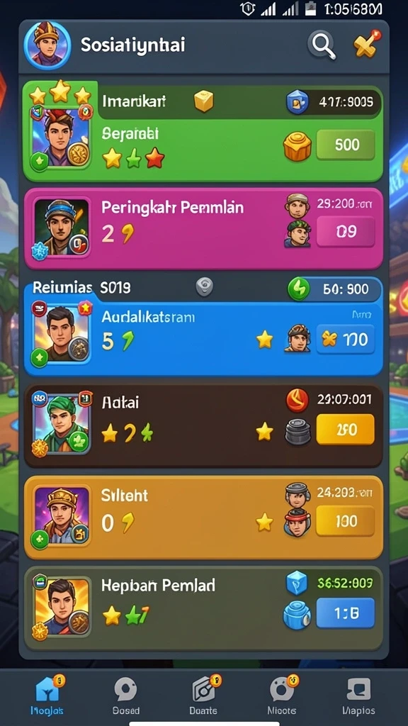 Tampilan grafis yang luar biasa dan warna yang cerah.