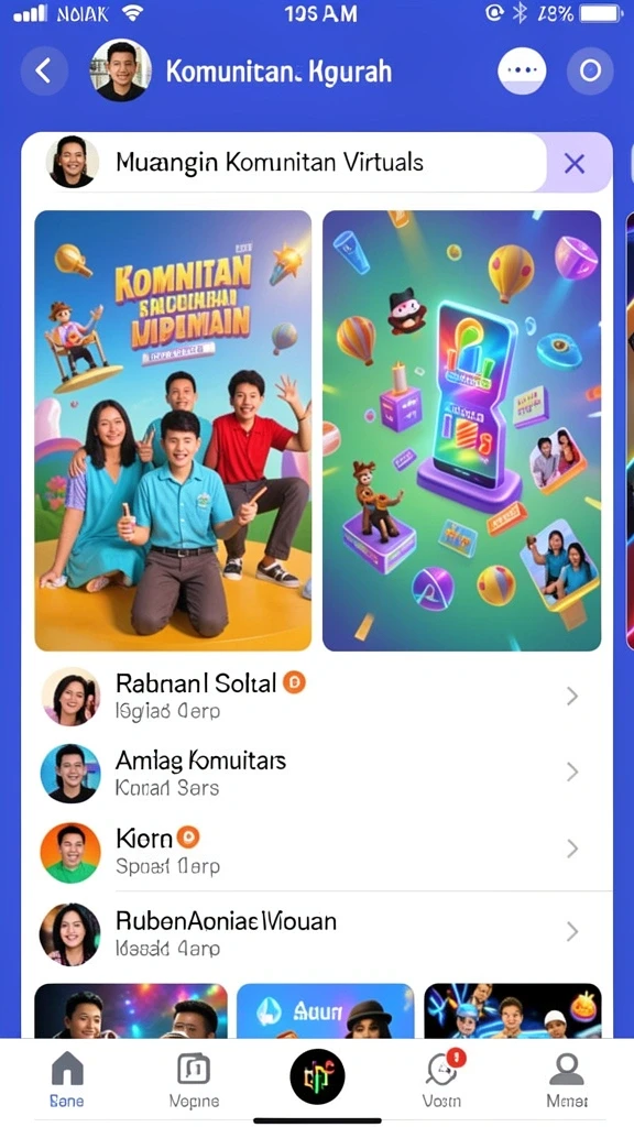 Antarmuka sederhana dan mudah dinavigasi.