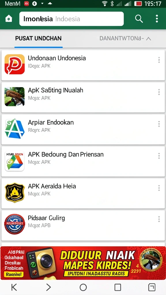 Screenshot karakter yang dapat dipilih oleh pemain.