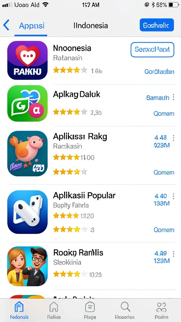 Tampilan antarmuka yang menarik dan user-friendly.