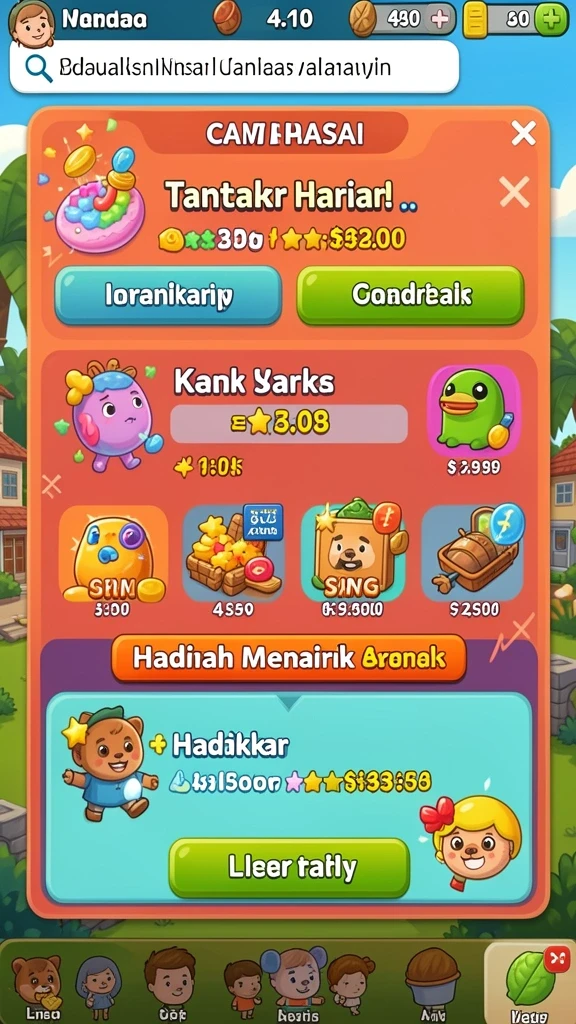 Fitur bonus yang meningkatkan pengalaman bermain.