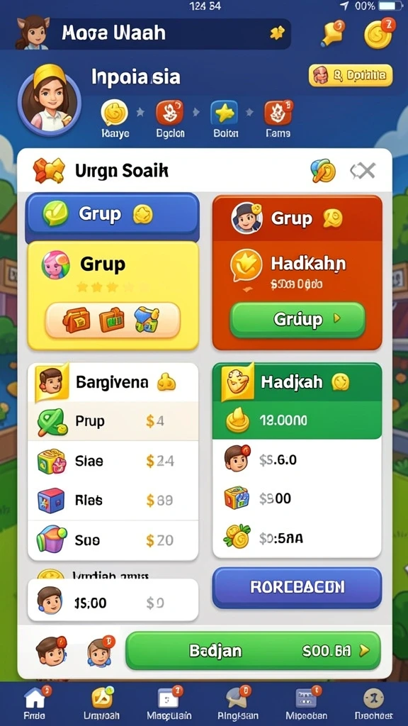 Tampilan antarmuka yang user-friendly dan menarik.