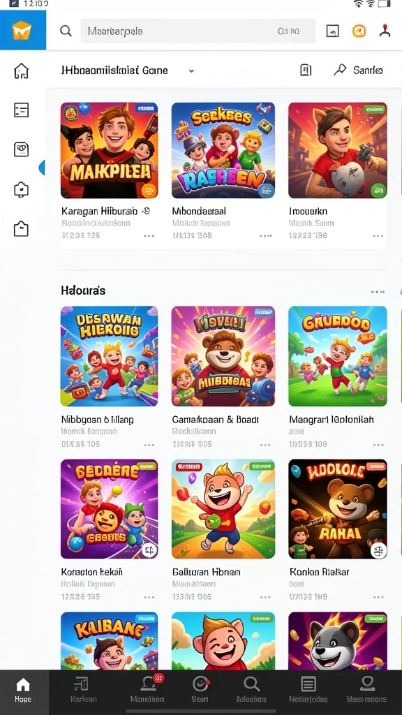 Interaksi pemain di komunitas YUMETOTO.