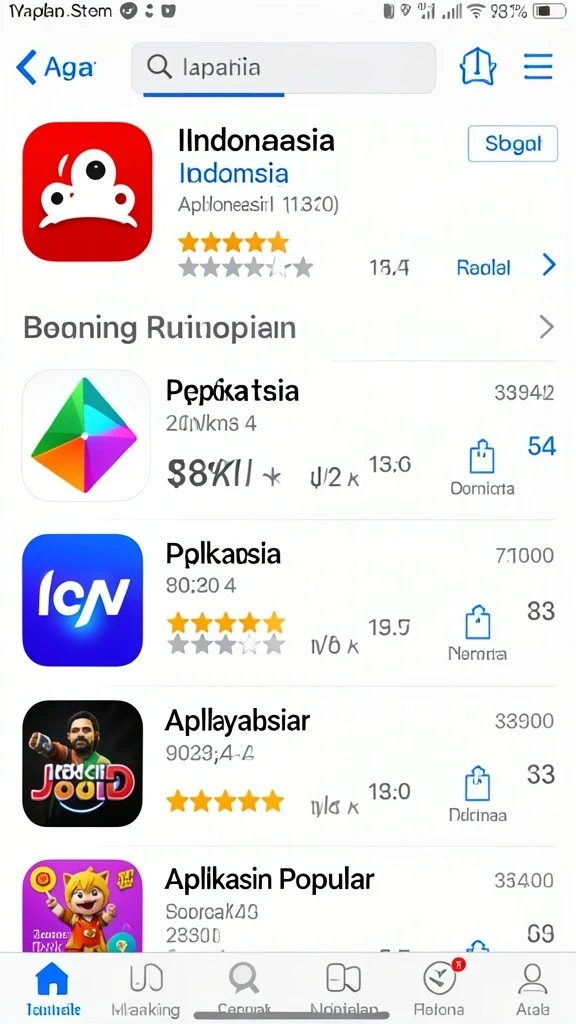 Karakter-karakter unik yang dapat kamu pilih.